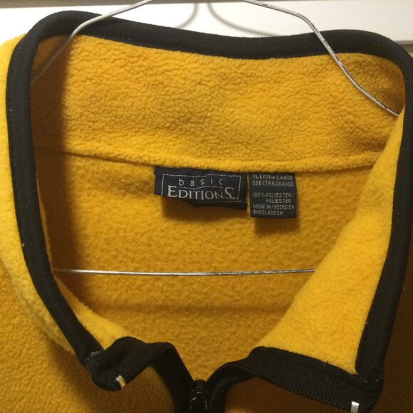 Basic Editions Fleece Vest Mens XL 90s vintage used Great condition warm - Picture 3 of 8